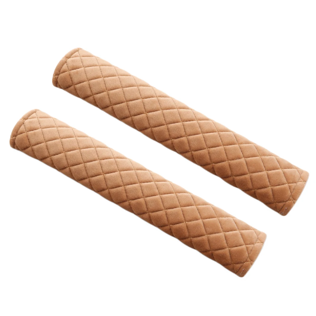 2 упаковки Автомобильные ремни безопасности колодки плюшевый мягкий чехол для