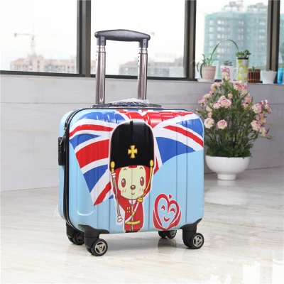 Чемодан на колесиках диагональю 18 дюймов|luggage spinner|rolling luggagebrand suitcase |