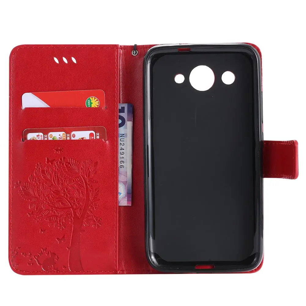 MuTouNiao красный кожаный флип чехол Обложка для huawei Коврики, 7, 8, 9, 10, 20 S Lite рro Y360 Y625 Y3 Y5 Y6 Y7 Y3II Y5II