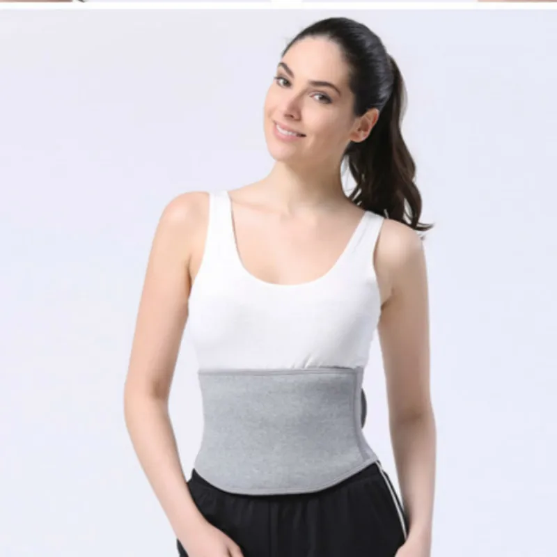 Дышащий защитный пояс из бамбукового угля для талии сохраняет тепло комфортный