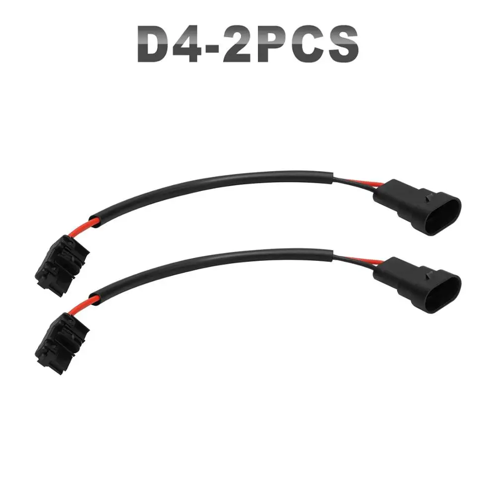JGAUT 2 шт. электропроводка автомобиля Комплект D1S D1R D4S D4R D3S D3R для O sram Panasonic Hela Mitsubishi