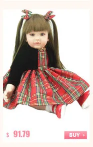 22'' Handmade Newborn Girl Doll Realistic Baby Doll Vinyl Princess Doll with Pink Clothes Kids Toy Birthday Gift for Girls