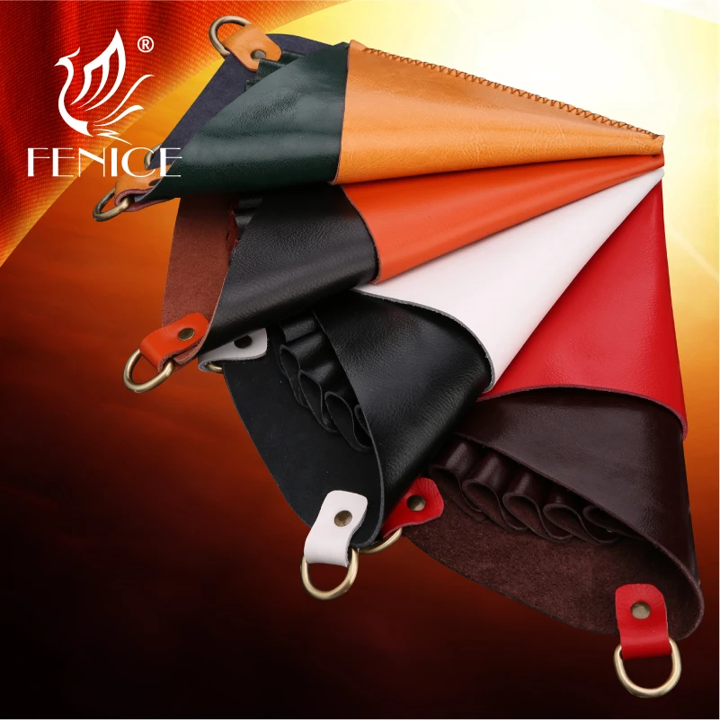Fenice, уникальный кожаный чехол с треугольными винтами для парикмахерских, парикмахерских, салонов, чехол, инструменты для укладки, сумка для 5 шт., ножницы для волос
