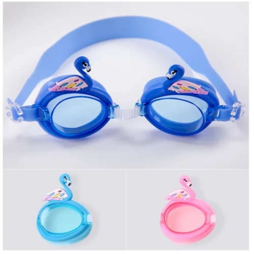 2019 Brand Kids Swimming Goggles Pool Beach Sea Swim Glasses Children New Cute Animal Swan Fish Boys Girls 3-8Y | Мать и ребенок