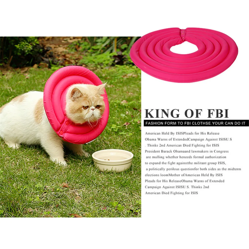 Ошейник для домашних животных защитный конический ошейник против морщин и