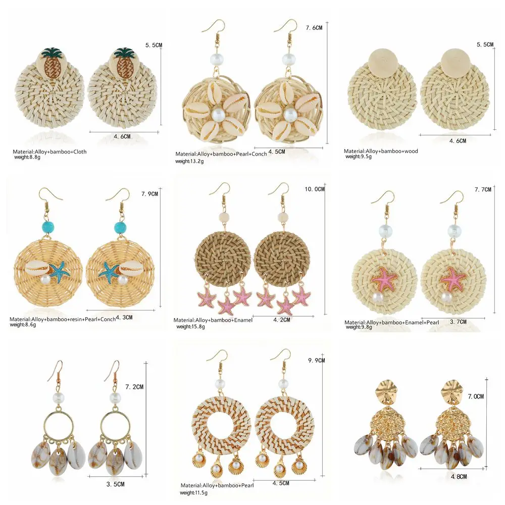 Новое креативное корейское деревянное соломенное плетение ручной работы