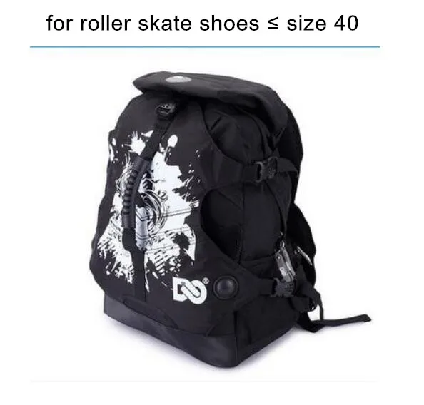 Below size Профессиональное Катание На Роликовых Коньках Обувь Рюкзаки Inline Skate Обувь Сумки На Ремне/Сумки 3 Цвета - Цвет: Below size