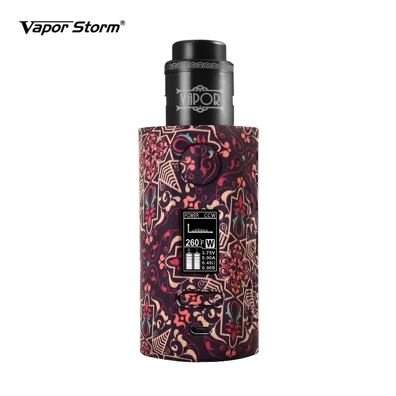 Clothes Mod-RDA Vapor Storm Storm230 Bypass 200 Вт VW TCR Mod контроль температуры Лев RDA Hawk Танк Коробка мод Vape электронная сигарета Мода - Цвет: Clothes Mod-RDA