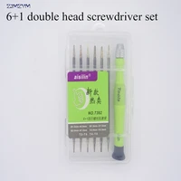 6 in 1 double head multifunction screwdriver set 1 5mm0 8mm2 0mmt2t4t5t6 for repairing mobile phone and electronic product
