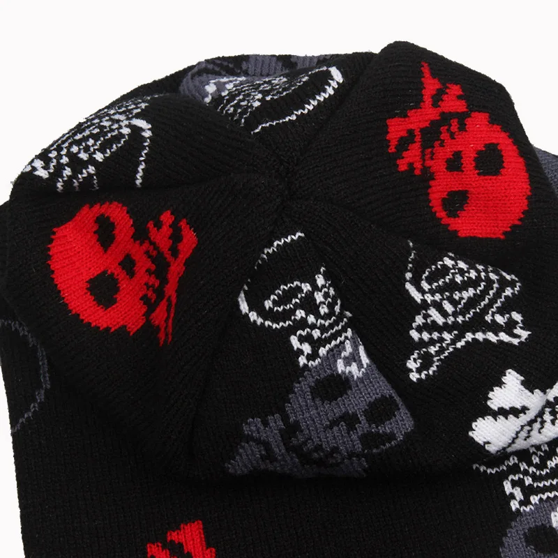 Мужская Вязаная Шапка бини в стиле панк рок|beanie cap|slouchy beaniewinter hat |
