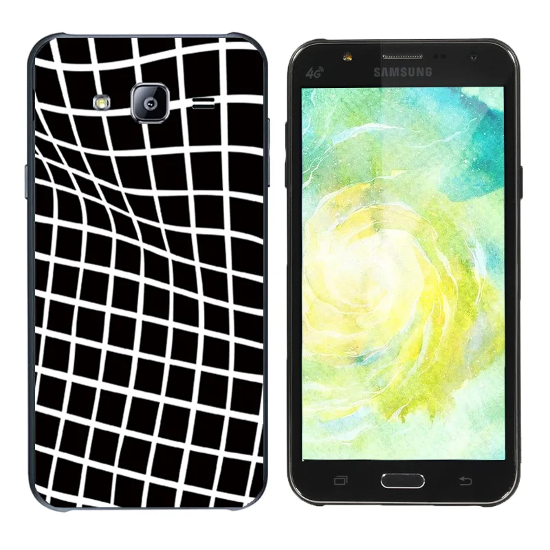 Soft Case for Samsung J7 2015 TPU Silicon Back Cover Phone Cases J700H J700F J700 Expression Printing Bag |