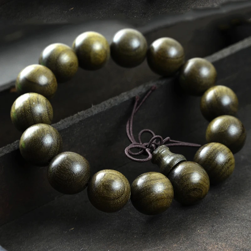 Натуральные мрачные бамбуковые браслеты из натурального дерева с высоким