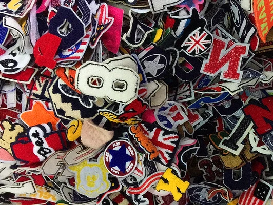 20 шт. нашивка для полотенец с буквами в стиле панк | Дом и сад