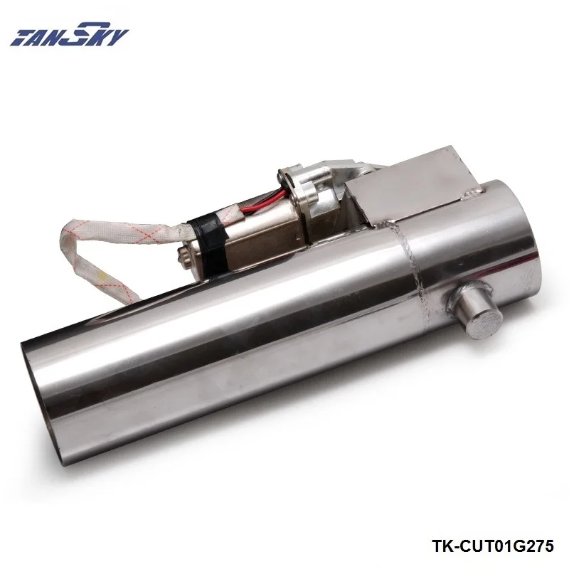 TANSKT для Honda Toyota 2 75 &quotjdm Vip I Pipe выхлопная труба Catback Header электрический выходной