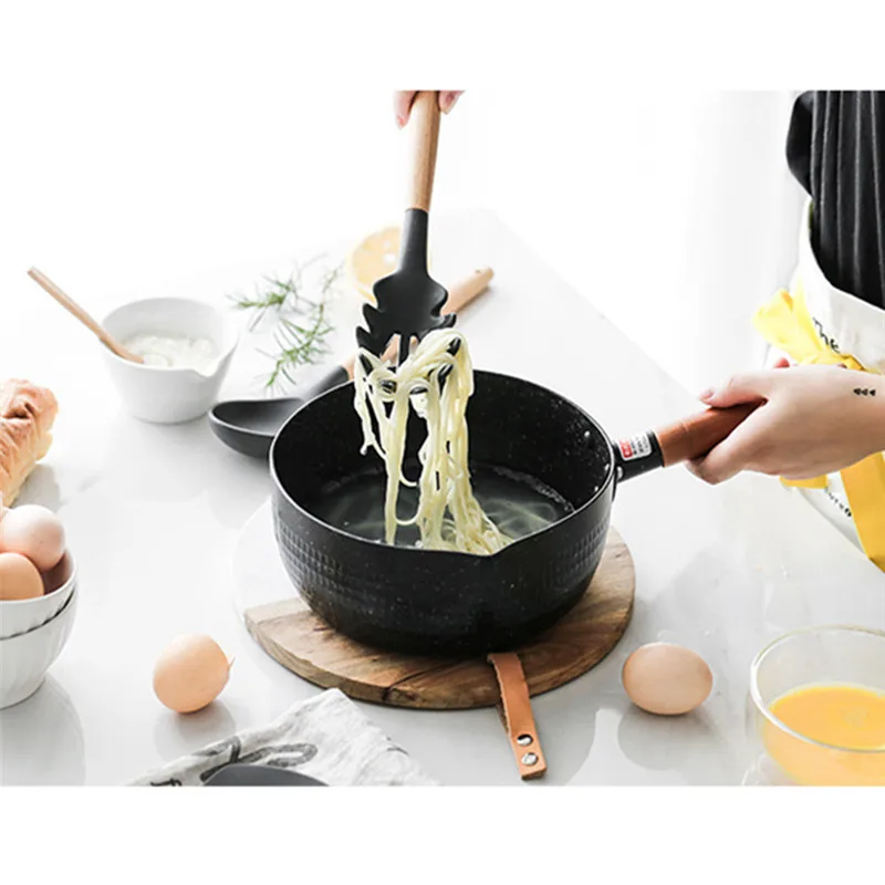 ONEUP Kitchen Utensils-Cooking Utensil 8 PiecesUtensil Set Silicone Heat-resistant With Beech Wood Spoon Nonstick Pots | Дом и сад