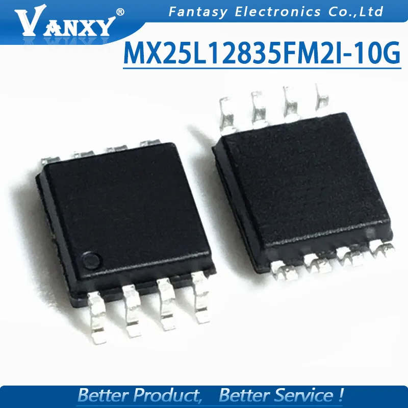 5pcs MX25L12835FM2I-10G SOP8 MX25L12835 SOP MX25L12835F SOP-8 128MB FLASH IC | Электронные компоненты и