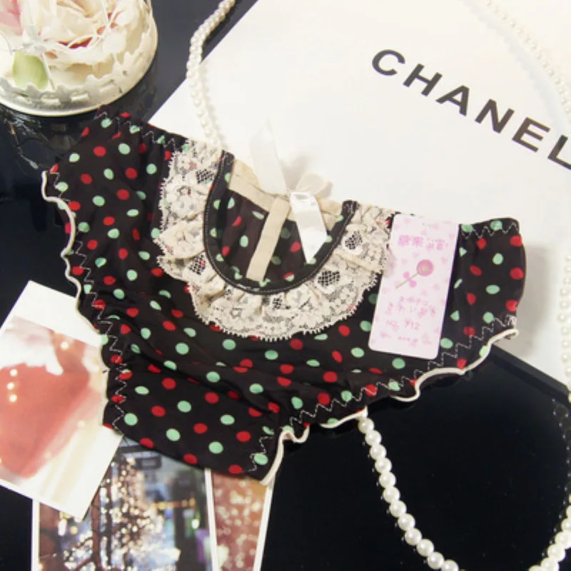 Прекрасный выдалбливают Кружева Девушки Трусики брифы льда шелка сексуальный