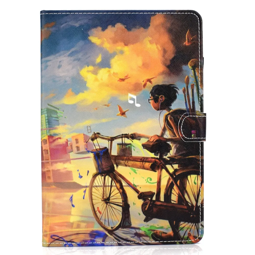Чехол из искусственной кожи для huawei MediaPad T5 AGS2-W09/L09/L03/W19 10," Чехол-подставка для планшета huawei Mediapad T5 10 Чехол+ пленка+ ручка