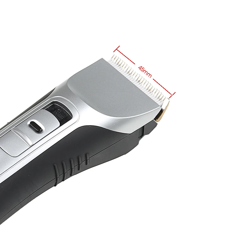 Машинка для стрижки волос HTG парикмахерский триммер + ЖК-дисплей беспроводная