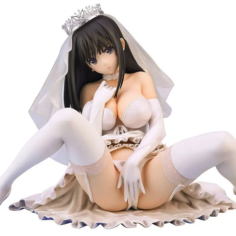 Скайтуб персонаж из игры Saeki Ai wedding ver. 1/6 весы ПВХ фигурка игрушка|Игровые фигурки