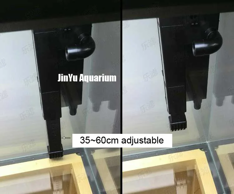 Сифон для налета без перфорированного нижнего фильтра отверстие аквариума