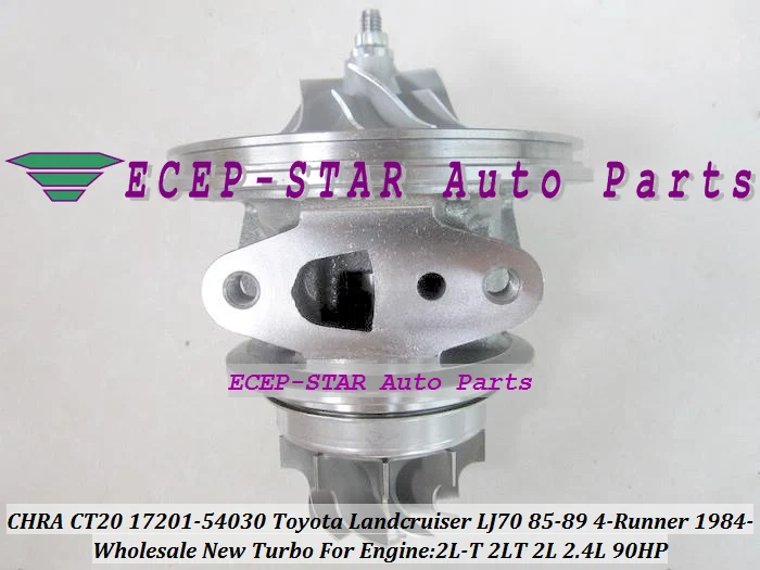 Турбокомпрессор Для TOYOTA LANDCRUISER LJ70 17201-54030 4 ядра 84- 2L-T 2LT 2L 2.4L | Автомобили и