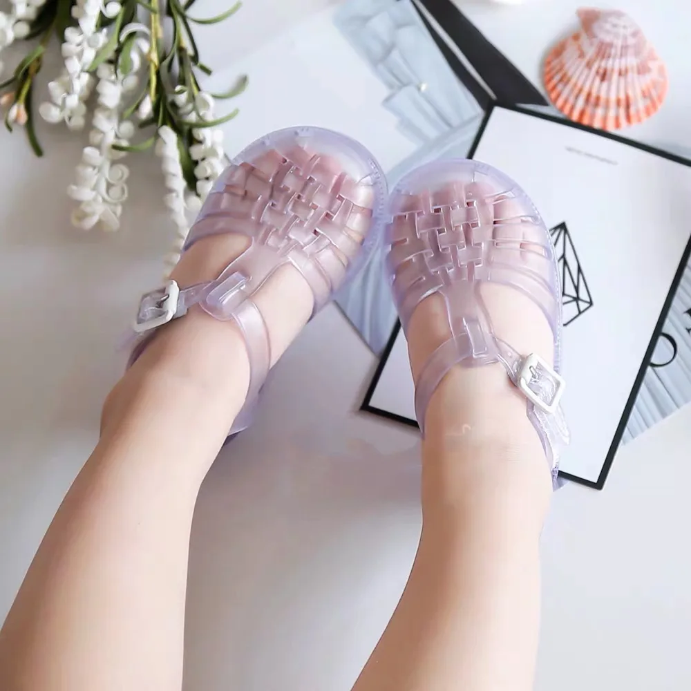 Оригинальные римские сандалии для девочек Mini Melissa 1:1 Новинка лета 2020 детская