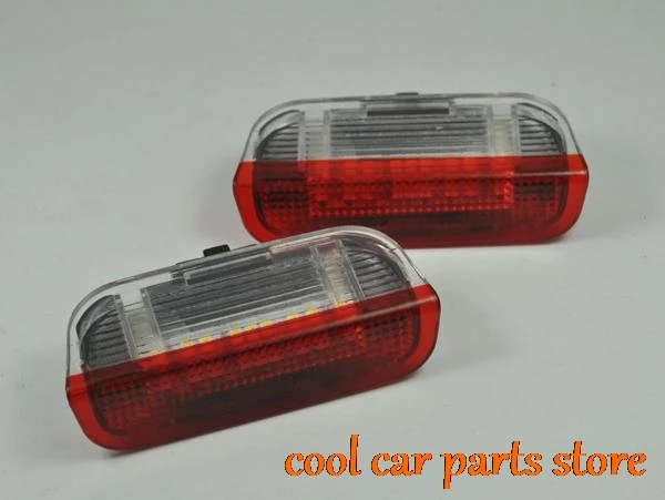 2x яркий светодиодный SMD дверной светильник для Skoda Superb 2008- 1K0947411A
