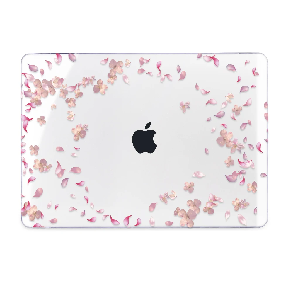 Flowers Laptop Case for Apple MacBook Pro Air Retina 11 12 13 15 Inch Touch bar Hard Cover Shell Sleeve with Free Gift