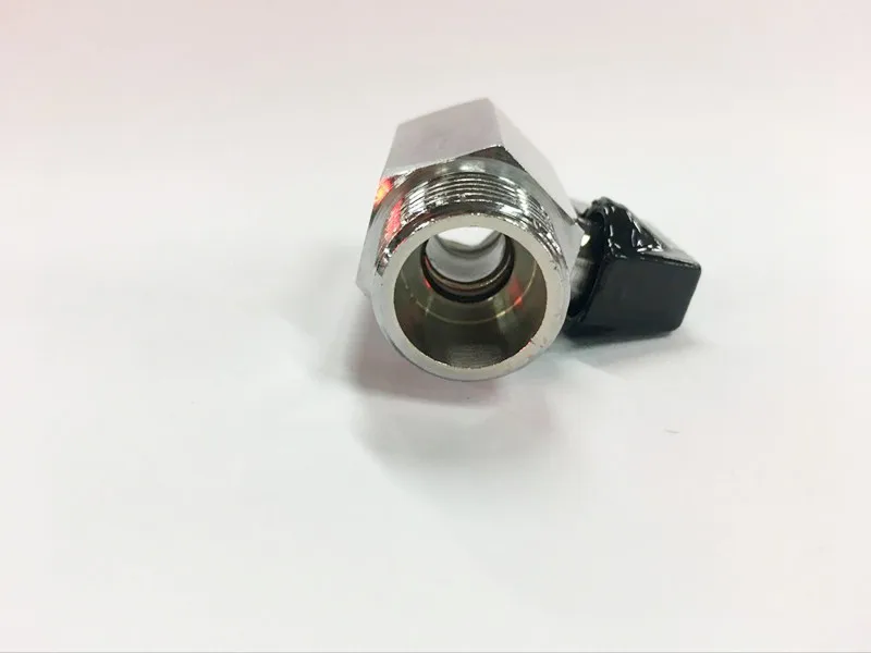 Дизайнерский долговечный КОРРОЗИОННЫЙ мини латунный шаровой кран 1/2 дюйма с