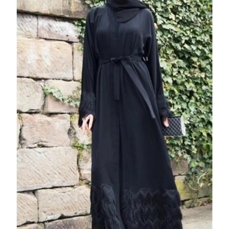 Абаи s для Женский Восточный халат блестками мусульманский платок платье из
