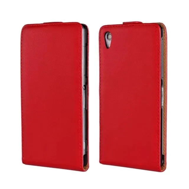 ICover бизнес чехол для Sony Xperia Z1 L39h C6903 Z2 Z3 Чехол Флип Натуральная кожа Coque сумка