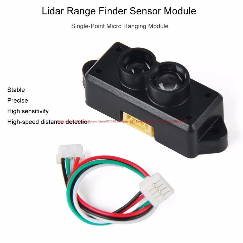TFmini LiDAR лазерный датчик дальности 0 3 м ~ 12 имеет высокую точность