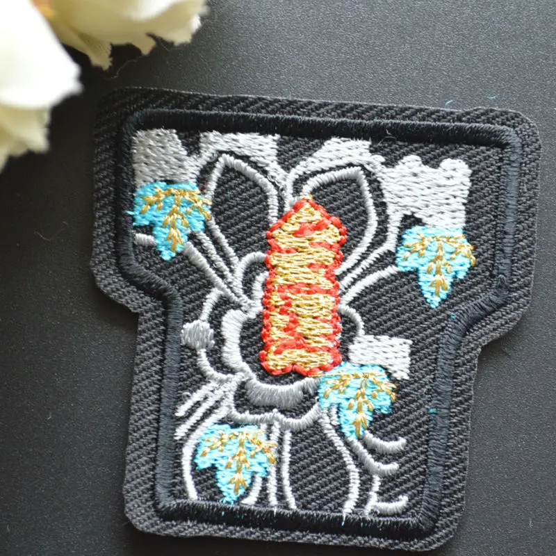 Бесплатная доставка нашивки аппликация вышивка утюгом пальто 10 шт. | Дом и сад