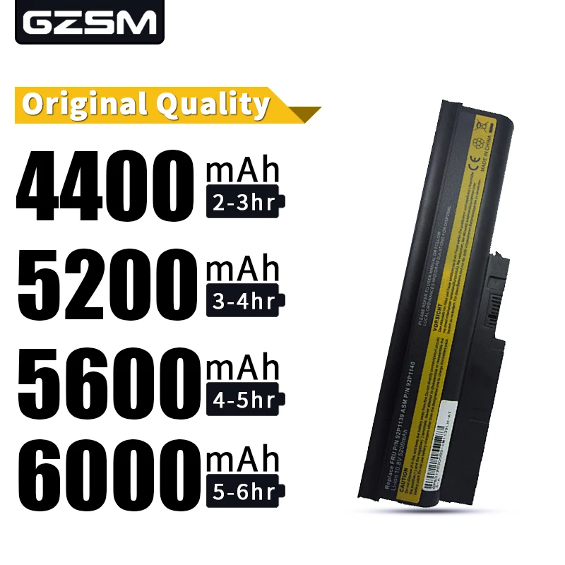Аккумулятор HSW для ноутбука IBM ThinkPad T60 R60 Z60 R500 T500 SL400 SL500 92P1133 42T4619 92P1138 42T5246 42T4572