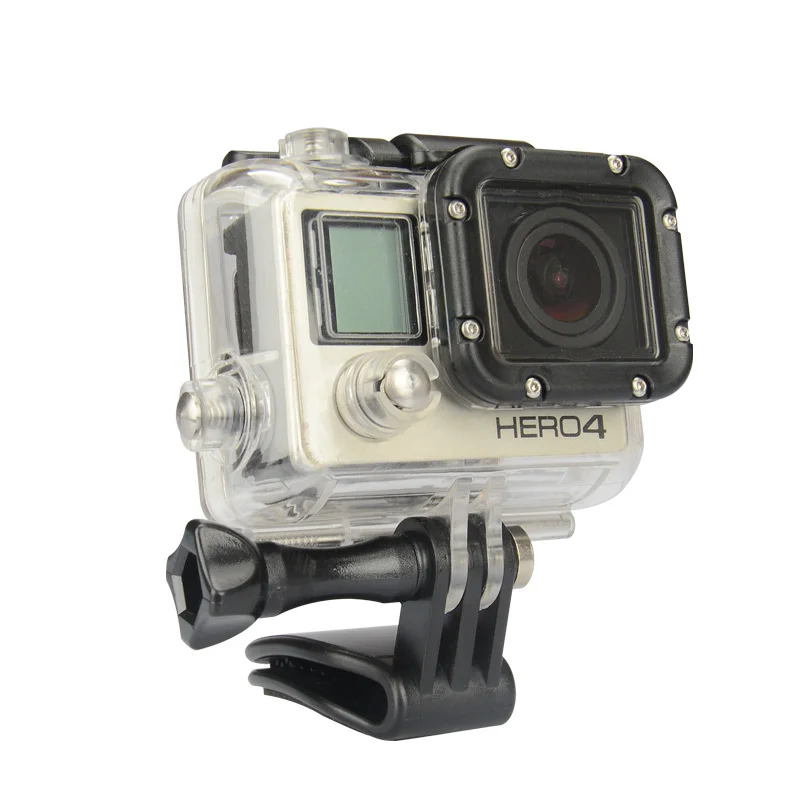 Рюкзак шапка зажим для путешествий быстрый крепление Go pro Hero 4 3 + 5 6 7 8 Xiaomi Yi 4K SJ4000