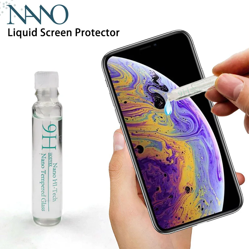 Nano жидкое закаленное стекло для всех универсальных iPhone X XS Max XR защита экрана Hi tech
