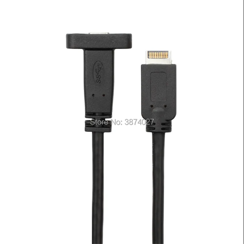 USB3.1 USB 3 1 удлинитель передней панели type-e Type E для USB-C Type-C с винт крепления |