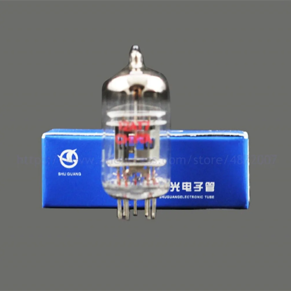 2 шт./лот Shuguang 12AT7 (ECC81 T) усилитель HIFI аудио вакуумных трубок|Усилители мощности| |