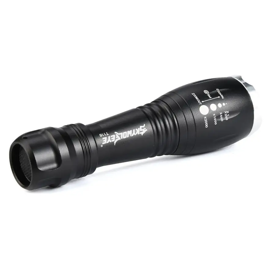 Новинка 2017 бесплатная доставка тактический светодиодный фонарик T6 18650 с 5