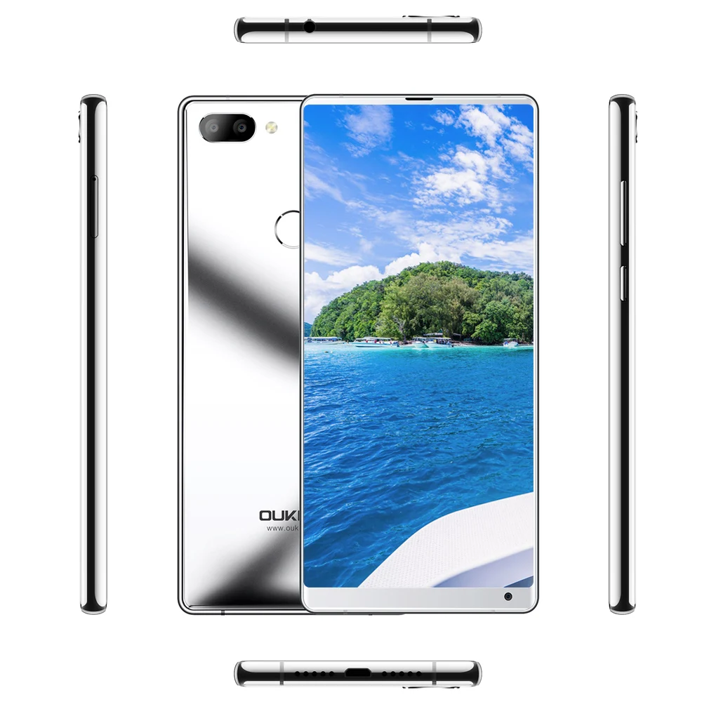 OUKITEL Mix 2 смартфон 4G 5 99 дюймов FHD + 18:9 полный Экран Helio P25 Восьмиядерный 6 ГБ B