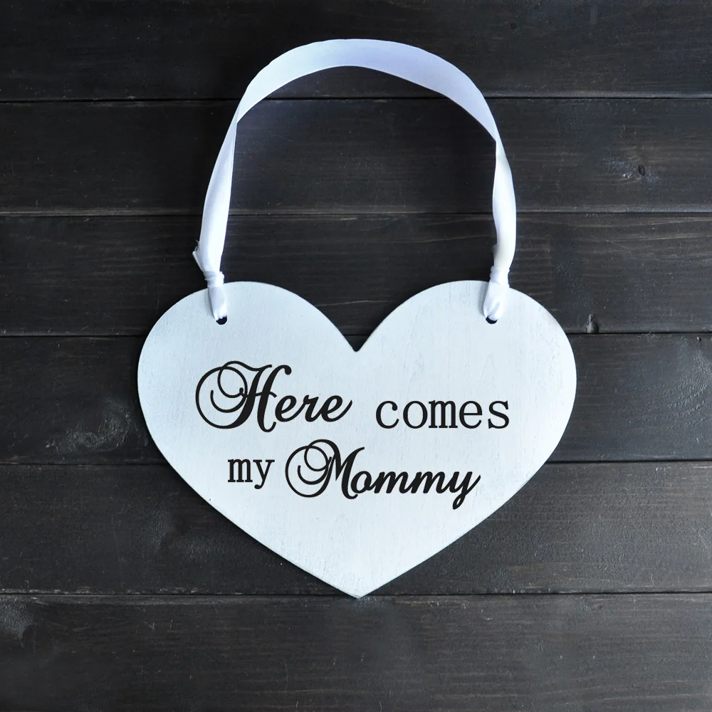 Вот моя мама персонализированные свадебные знаки деревянные на заказ