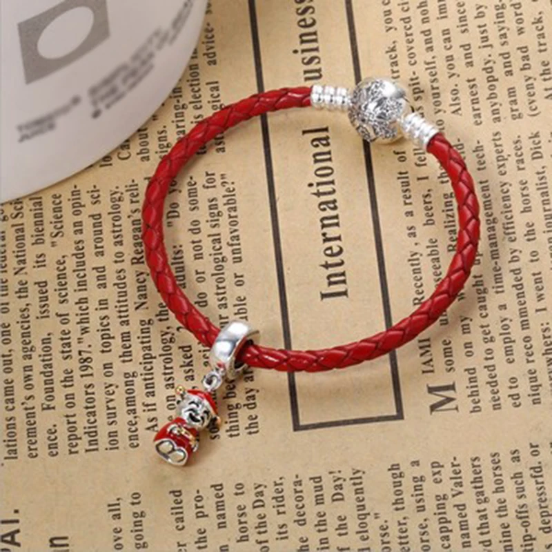 

925 Sterling Silver Beads Charms Chinese God Of Wealth Pendant Fit Original Europe Charms Bracelet & Bangle Jewelry