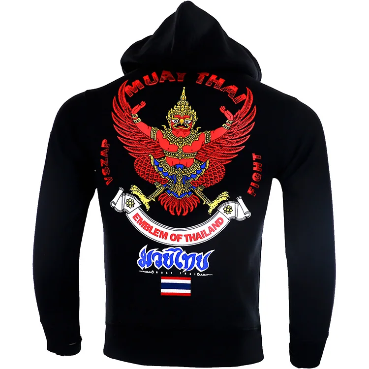 VSZAP куртка боев тайский бокс спорт плюс флисовая толстовка bobo tiger фитнес зимний