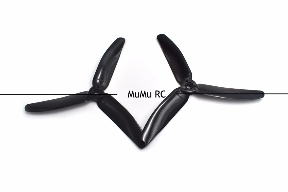 Винты Опора 5 "5040 3 Лезвия 5x4x3 CW CCW Мульти цвет Для RC DIY QAV250 250 Гонки Quadcopter Мини