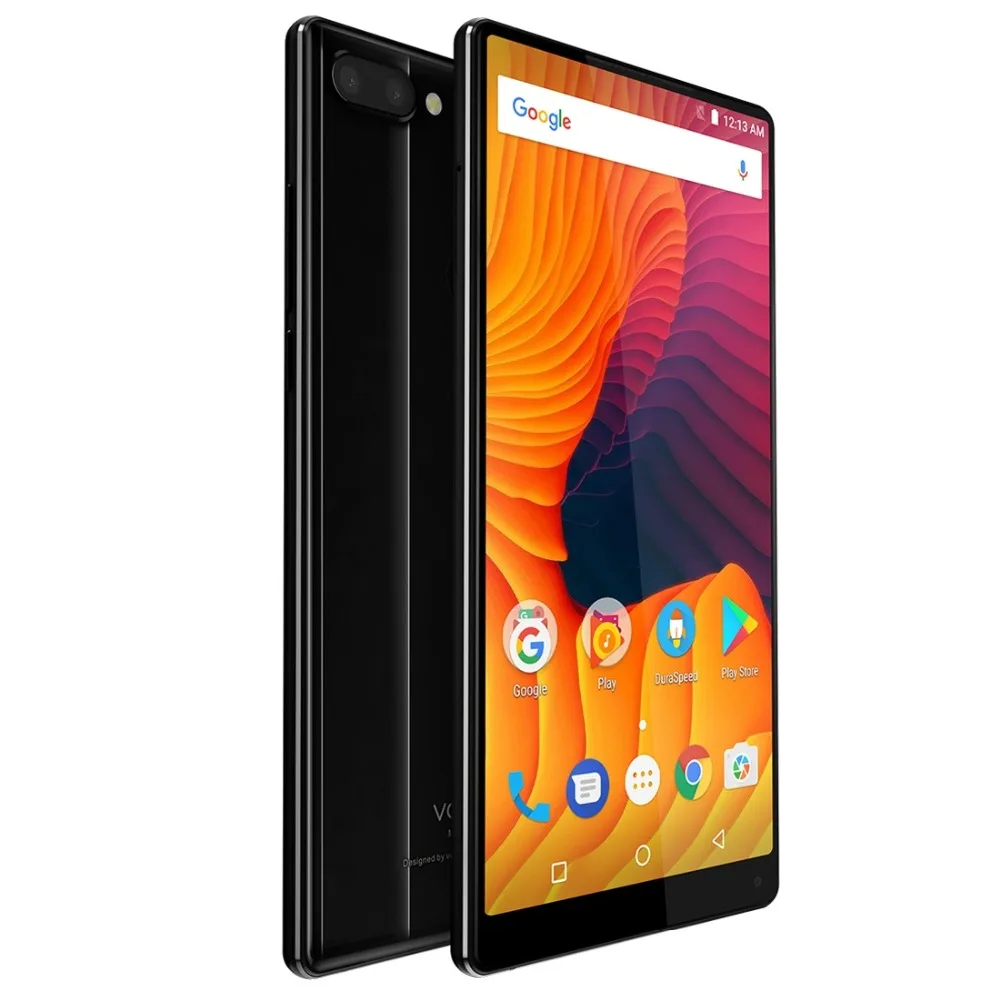 Vernee Mix 2 4 ГБ 64 6 0 дюймов Android 7 задней камерами отпечатков пальцев ID телефон MTK6757CD Helio