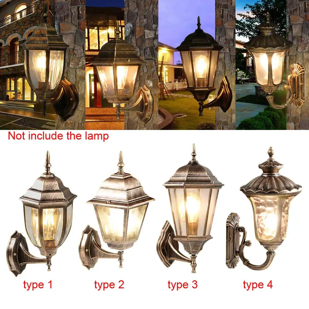 Водонепроницаемый винтажный энергосберегающий светодиодный настенный