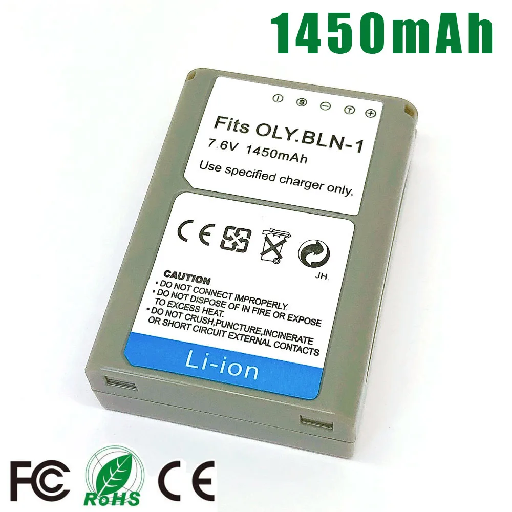 Аккумулятор BLN для Olympus 1 шт. BLN1 аккумулятор OMD батарея 2 EM1 EM5 PENF EP5|Цифровые