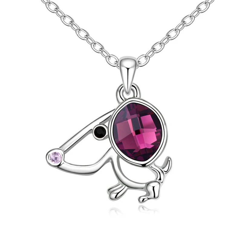 Новый Кристалл Австрия Подвески женщин-Lucky Dog | Украшения и аксессуары