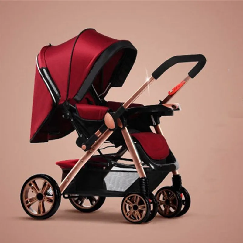 Brand New Hot Sell Baby Stoller Bekerhouder Pushchair Lightweight Infant Stroller Prams 3 In 1 Folding Umbrella Carrinho De Bebe | Мать и